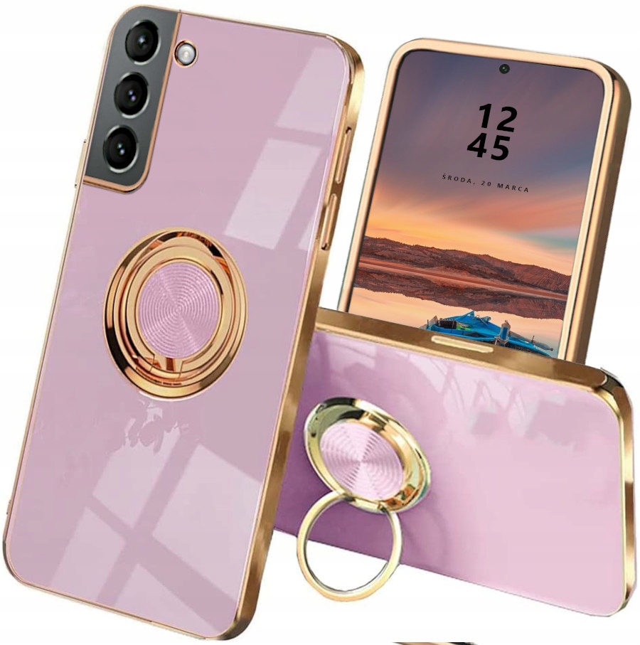 

Etui Women Ring Do Samsung S21+ Plus 2x Szkło