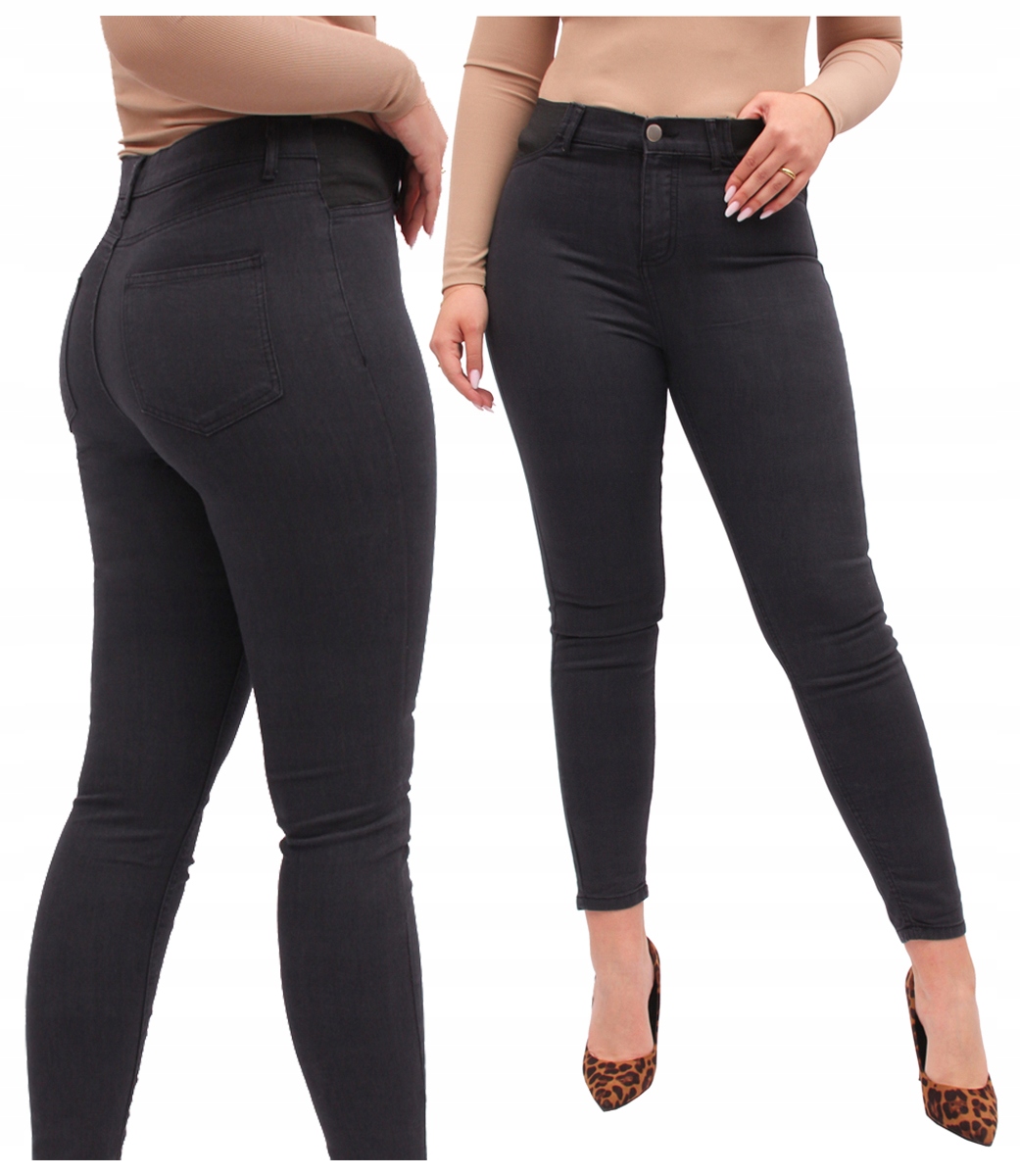 

Spodnie Jeans Damskie rurki jeansy Wysoki Stan 40