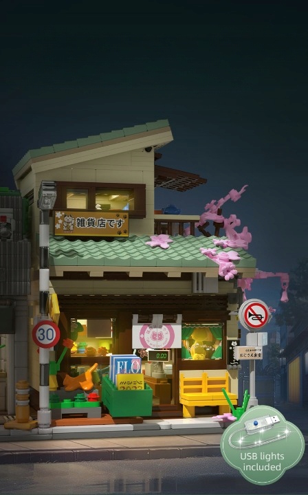 CADA BLOCKS ЯПОНСЬКИЙ БУДІВЕЛЬНИЙ МАГАЗИН KITTY LED LIGHT 921 ЕЛЕМЕНТ. Тип набору