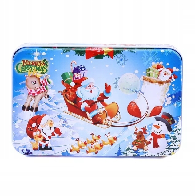 

Puzzle w metalowym pudełku Święty Mikołaj 60 el.