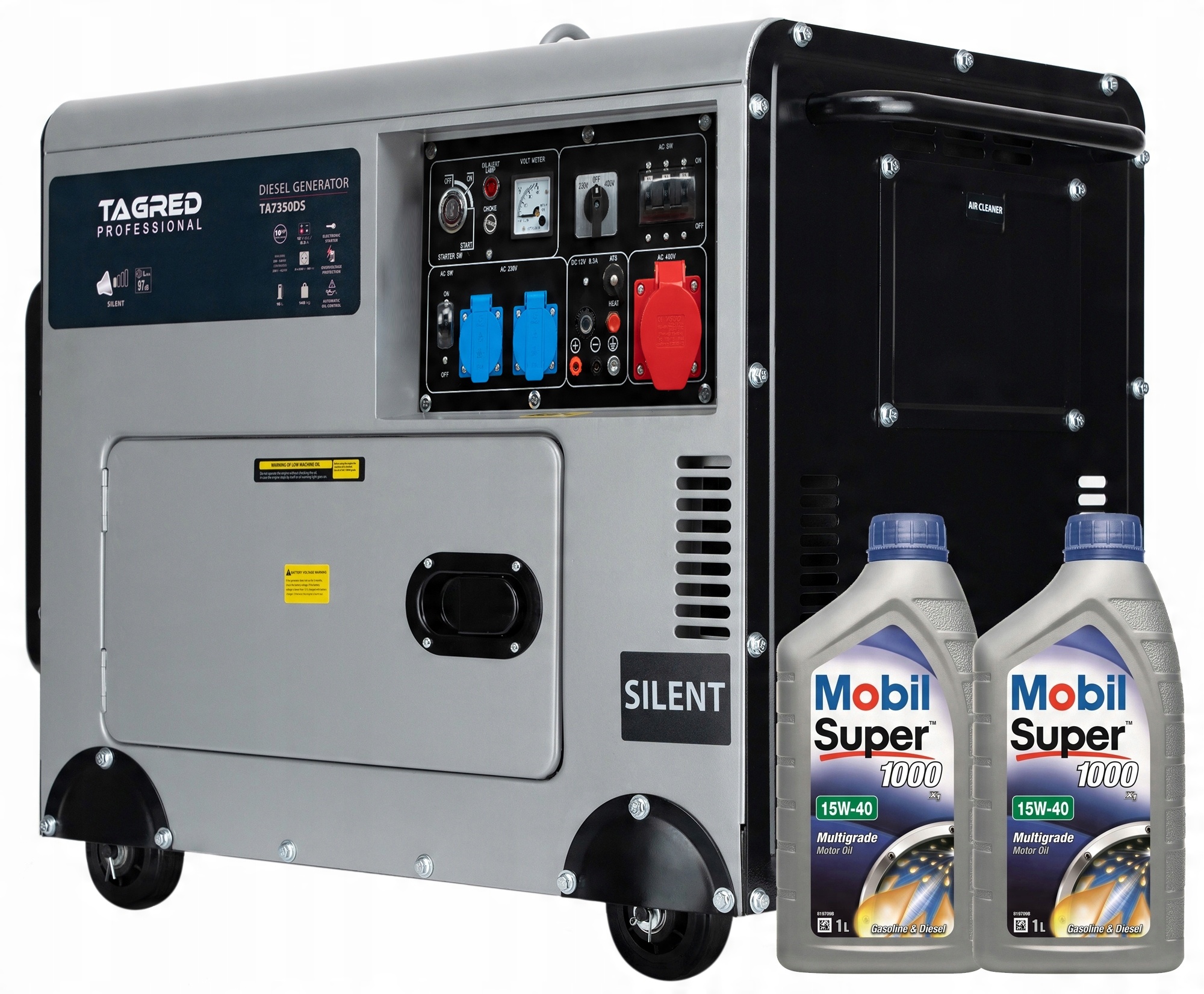 

Diesel Agregat Prądotwórczy Silent 7350W 230V 400V