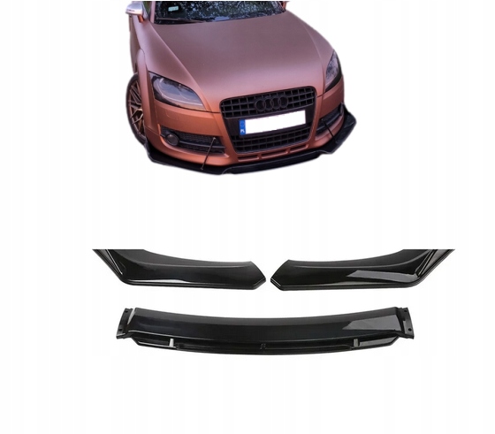 UNIWERSALNA DOKŁADKA PRZEDNIEGO ZDERZAKA SPLITTER 182cm Czarno Czarna EAN (GTIN) 5905143063149