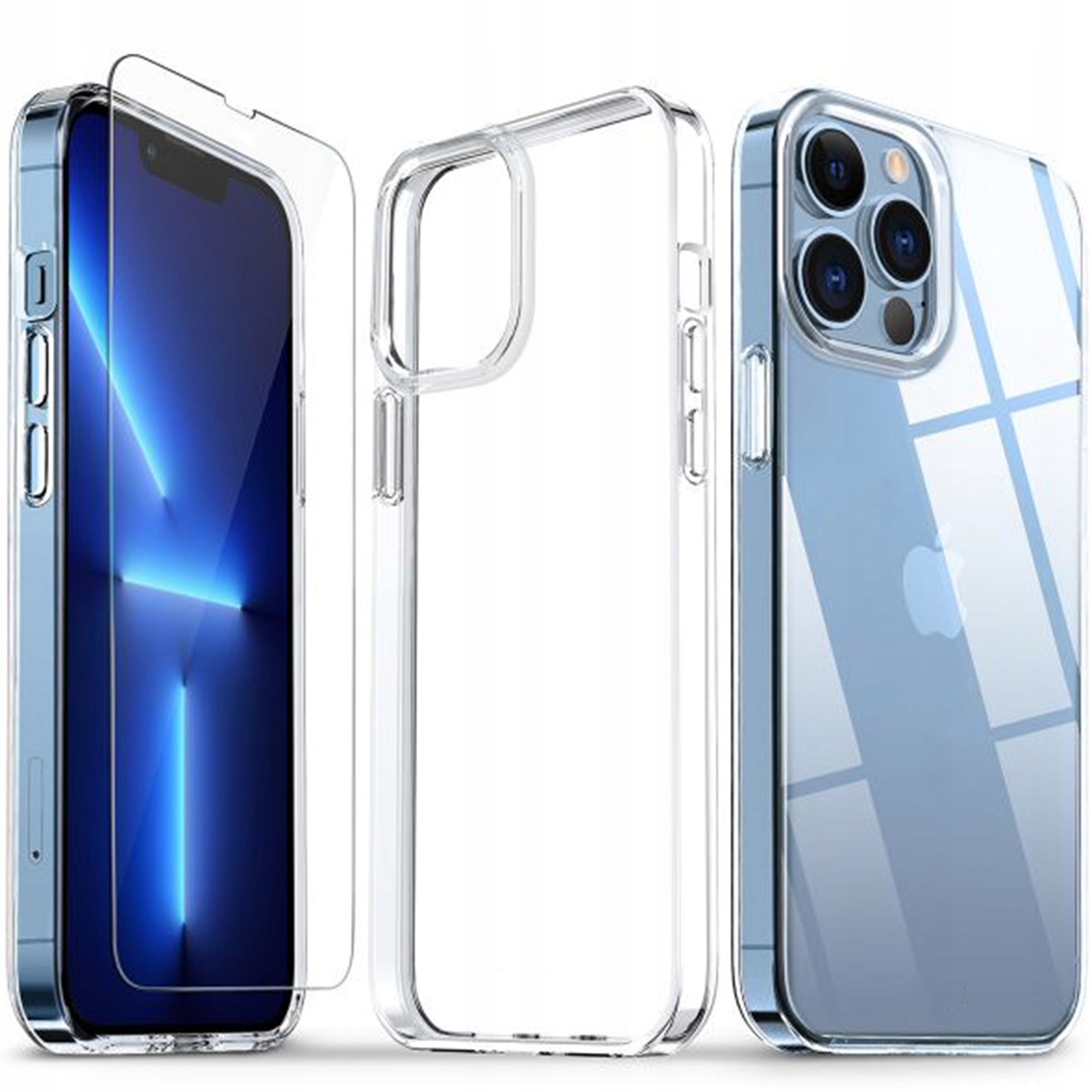 

Etui Slim Szkło 2.5D do iPhone 13 ochronne