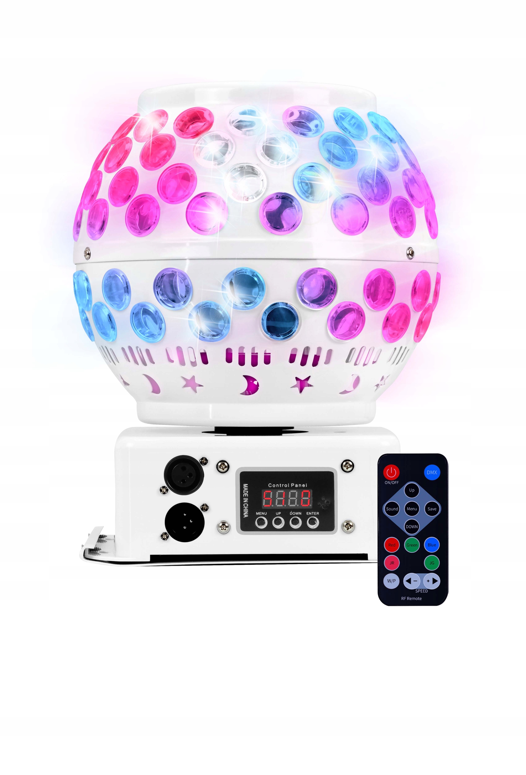 Otočná Led diskotéková guľa MM-DB210 GalaxyBurst
