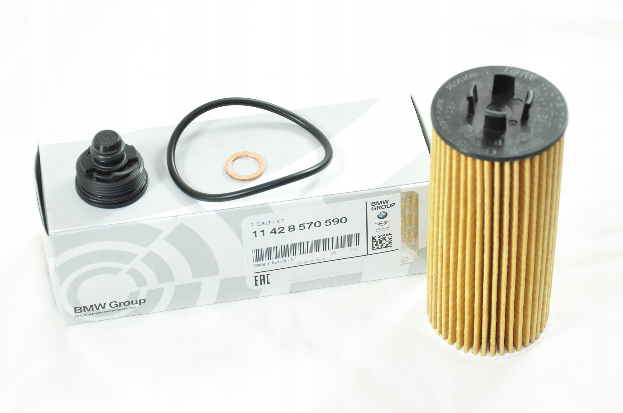 

Filtr Oleju Wkład Filtra Bmw Mini Oe 11428570590