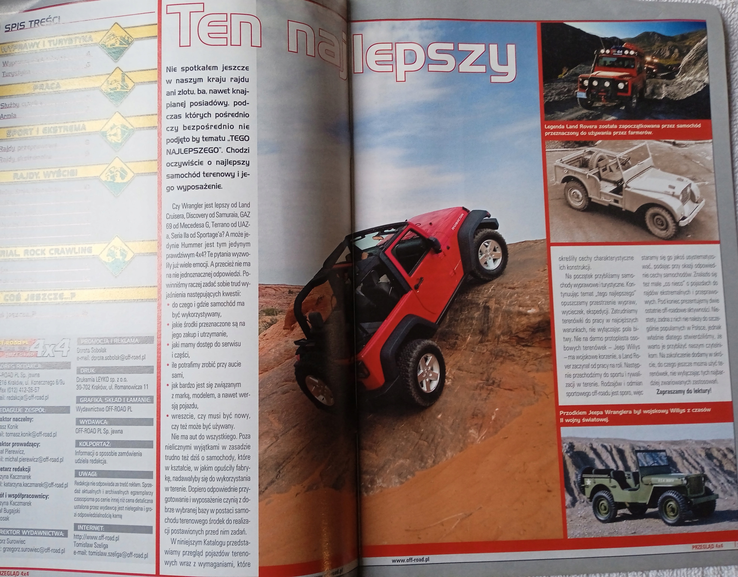 Off-Road Pl. 4x4. Nr 3 / 2006. Wydawnictwo inne