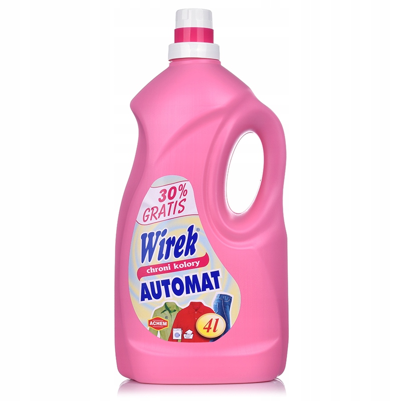 

Płyn Do Prania Tkanin Kolorowych 4L Wirek Automat