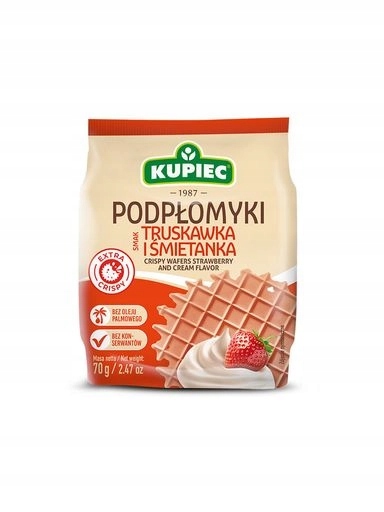 Levně 10 x Podplomyky s příchutí jahody a smetany 70 g