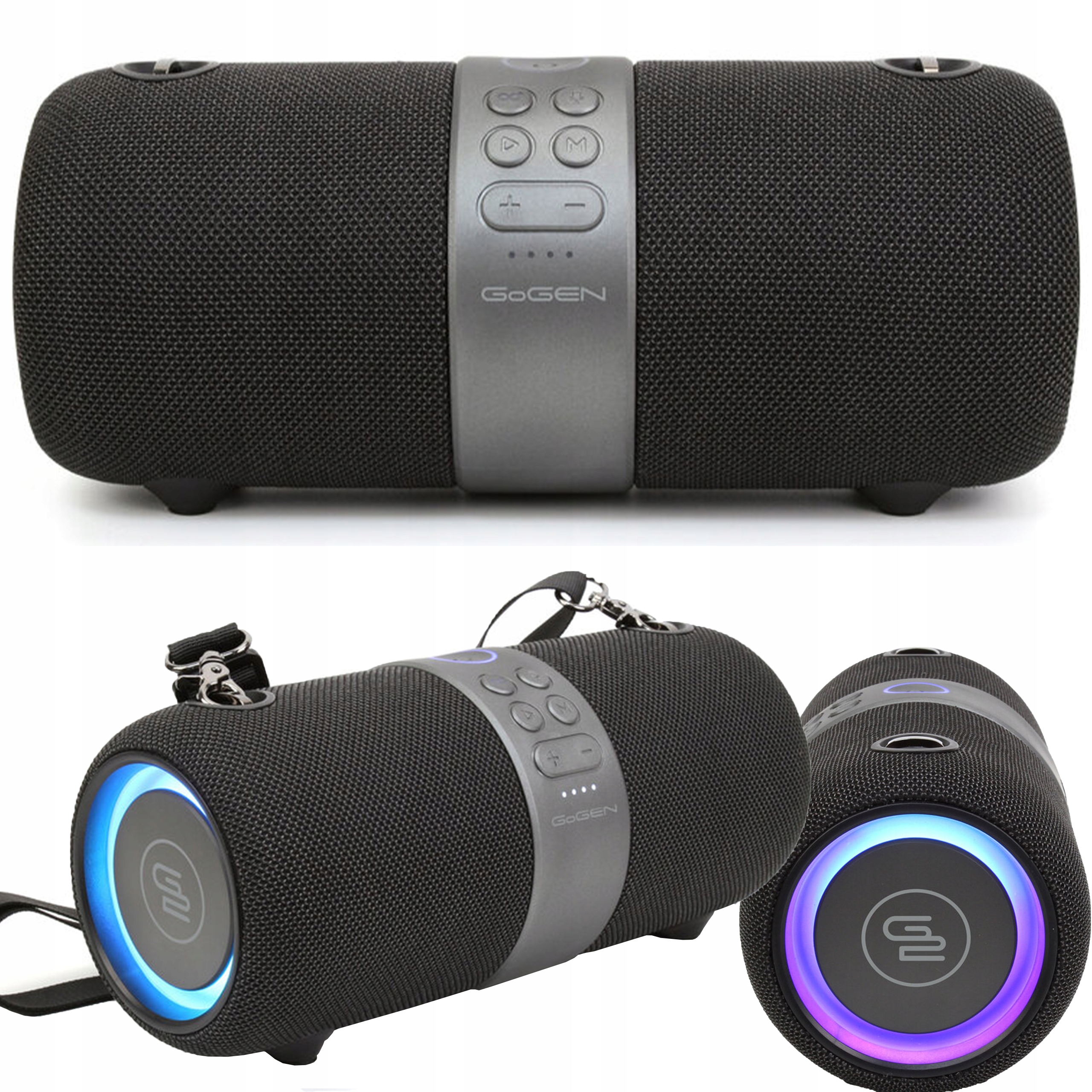 Głośnik Bezprzewodowy Przenośny Bluetooth Usb Aux