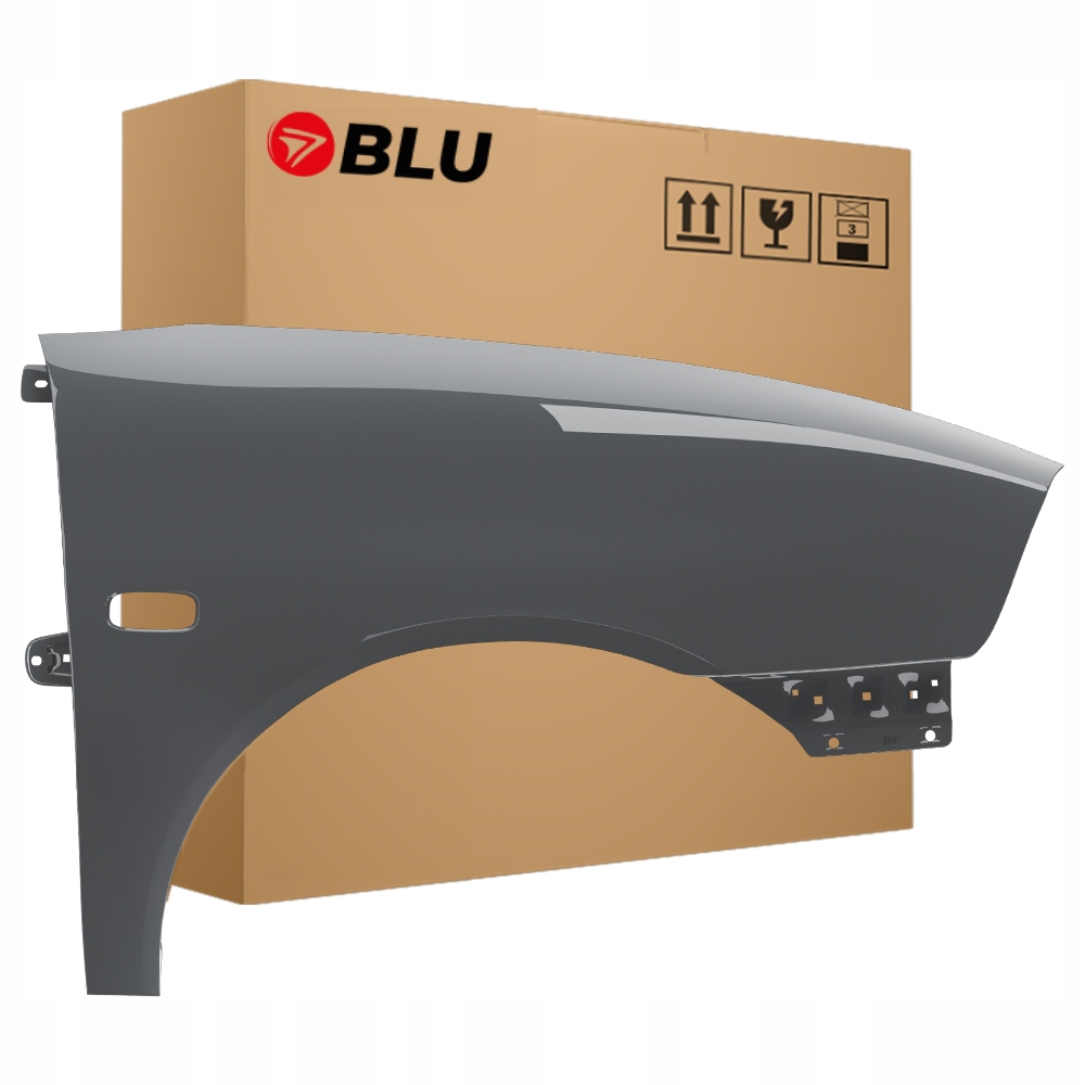 Blatník Blu Seat Ibiza Cordoba III 3 6L LW7Y pravý šedý 02-08 přední pozink