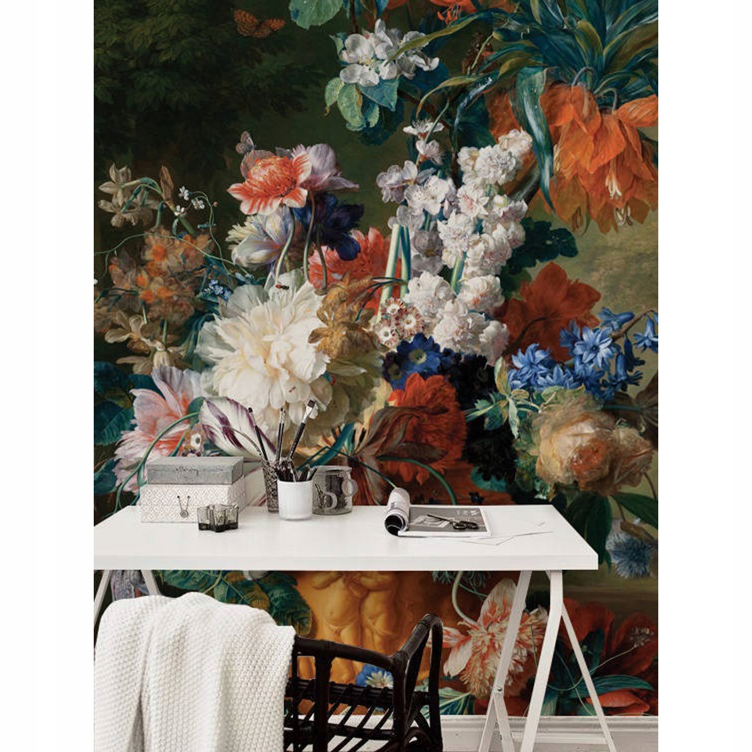 

Tapeta flizelinowa Holenderski kwiat róży 254x184