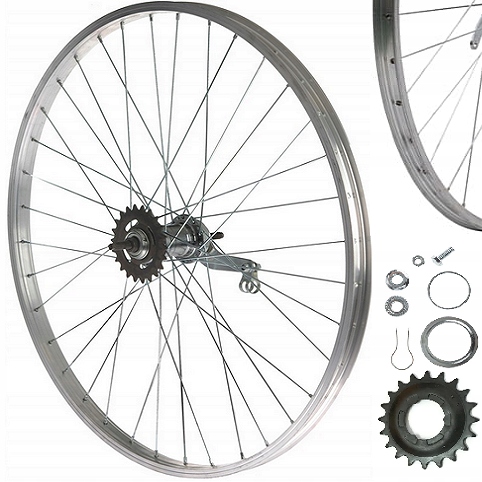 Kompletní kolo zadního kola Torpedo 20 palců Hliníkový náboj Polské