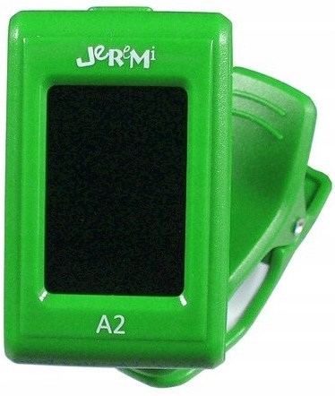 TUNER STROIK DO GITARY BASU SKRZYPIEC UKULELE ZIELONY SZEROKIE ZASTOSOWANIE
