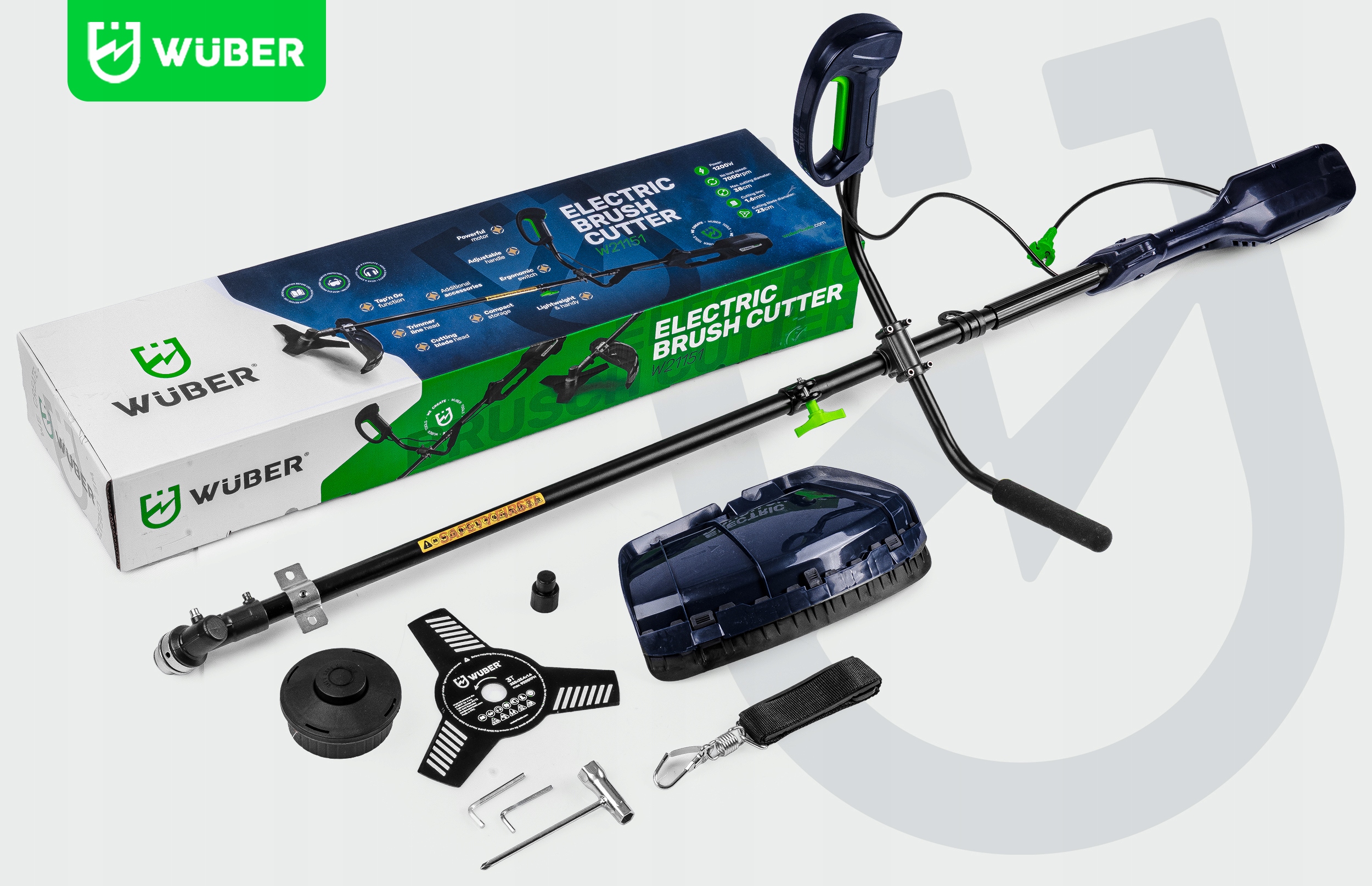 PODKASZARKA KOSA ELEKTRYCZNA DO TRAWY WYKASZARKA + GŁOWICA ŻYŁKA OSTRZE EAN (GTIN) 5905873301672