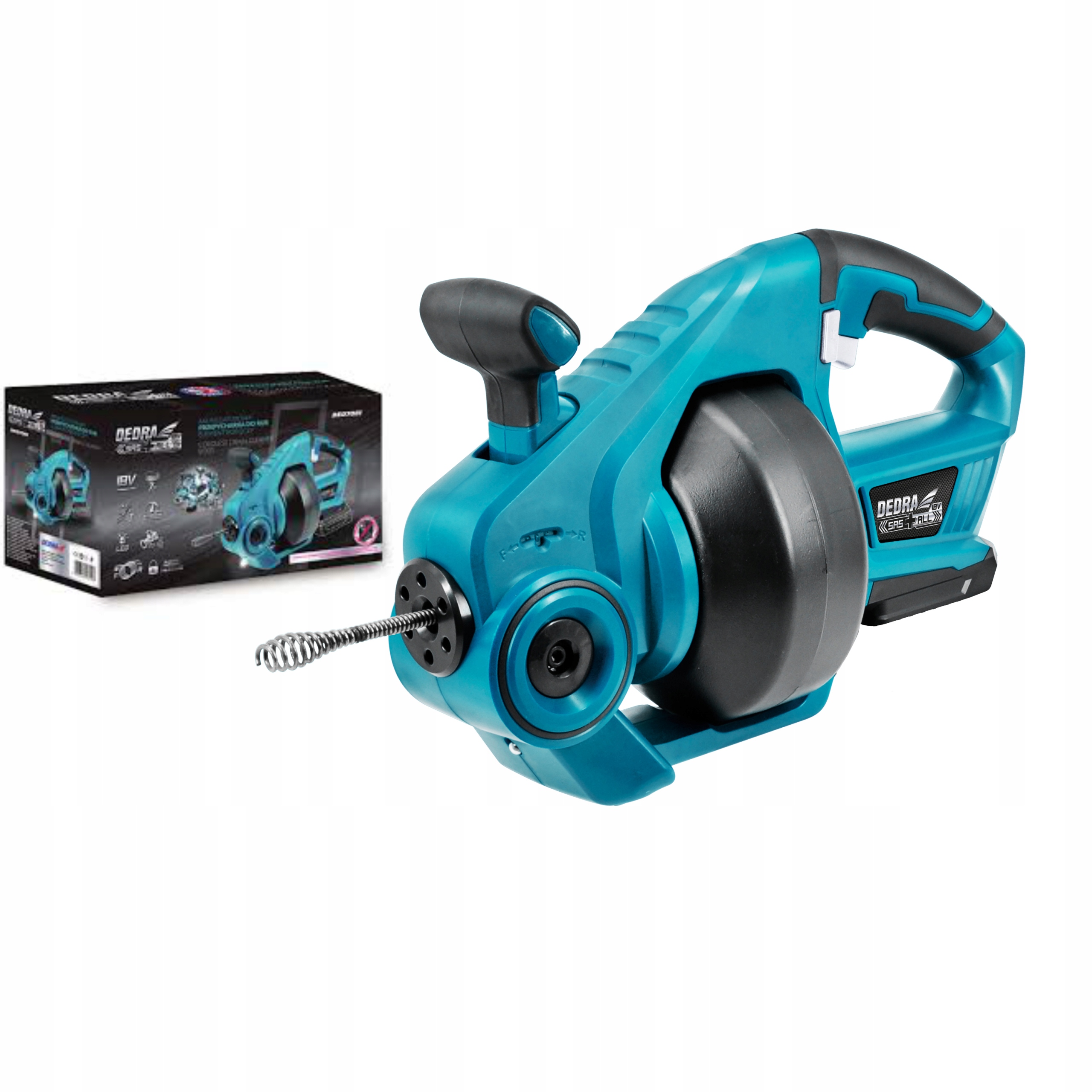 

Dedra Przepychacz Do Rur Akumulatorowy 18V Sas+