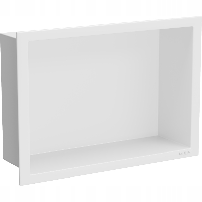 Mexen X-Wall-R zapuštěná police 30 x 20 cm, Bílá