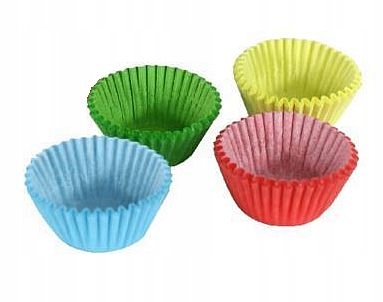 

Foremki Papilotki Mini 35x20 cm kolorowe 200 szt
