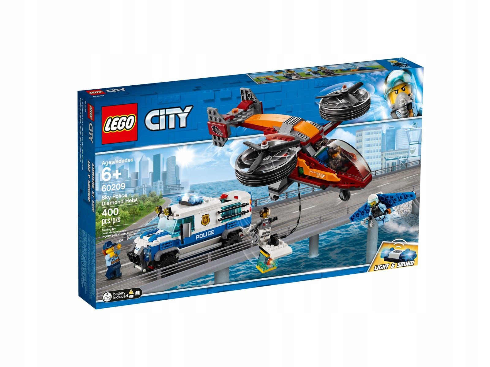 Lego City 60209 Loupež diamantů Nové