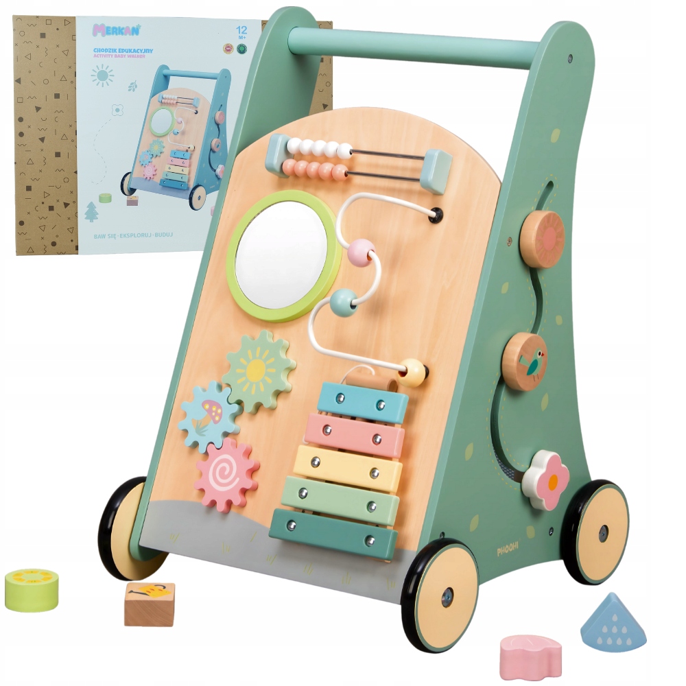 Chodzik Pchacz Manipulacyjny Edukacyjny Interaktywny Sorter Dla Dzieci