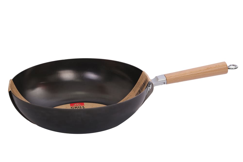 LANDMANN Wok metalowy 32 cm z uchwytem 15521 EAN (GTIN) 4000810155217