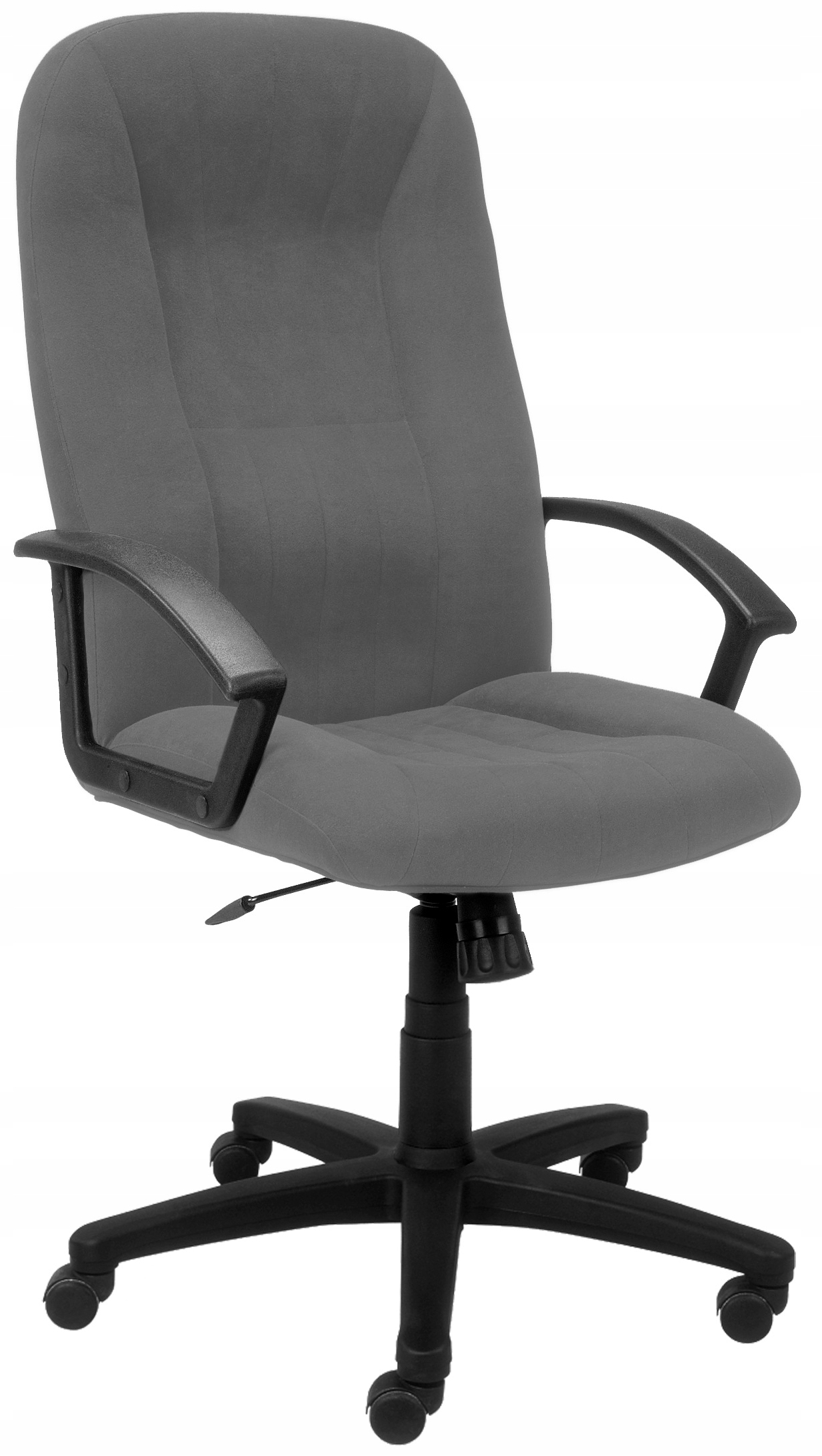 Fotel Biurowy Obrotowy Krzesło Obrotowe Mefisto Szary Popielaty Nowy Styl