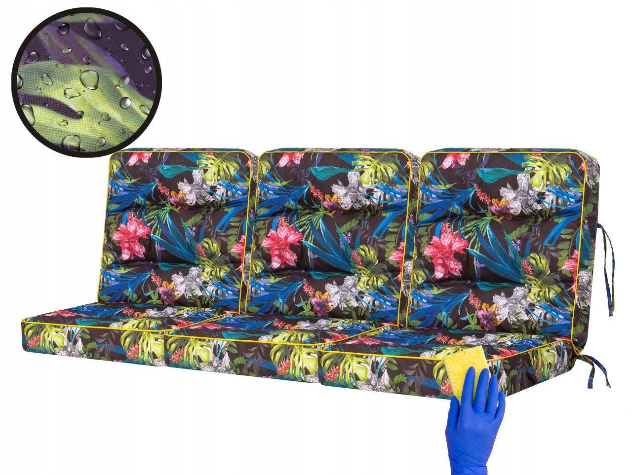 

Poduszki na Huśtawkę, Ławkę Ogrodową 180 cm 3 szt.