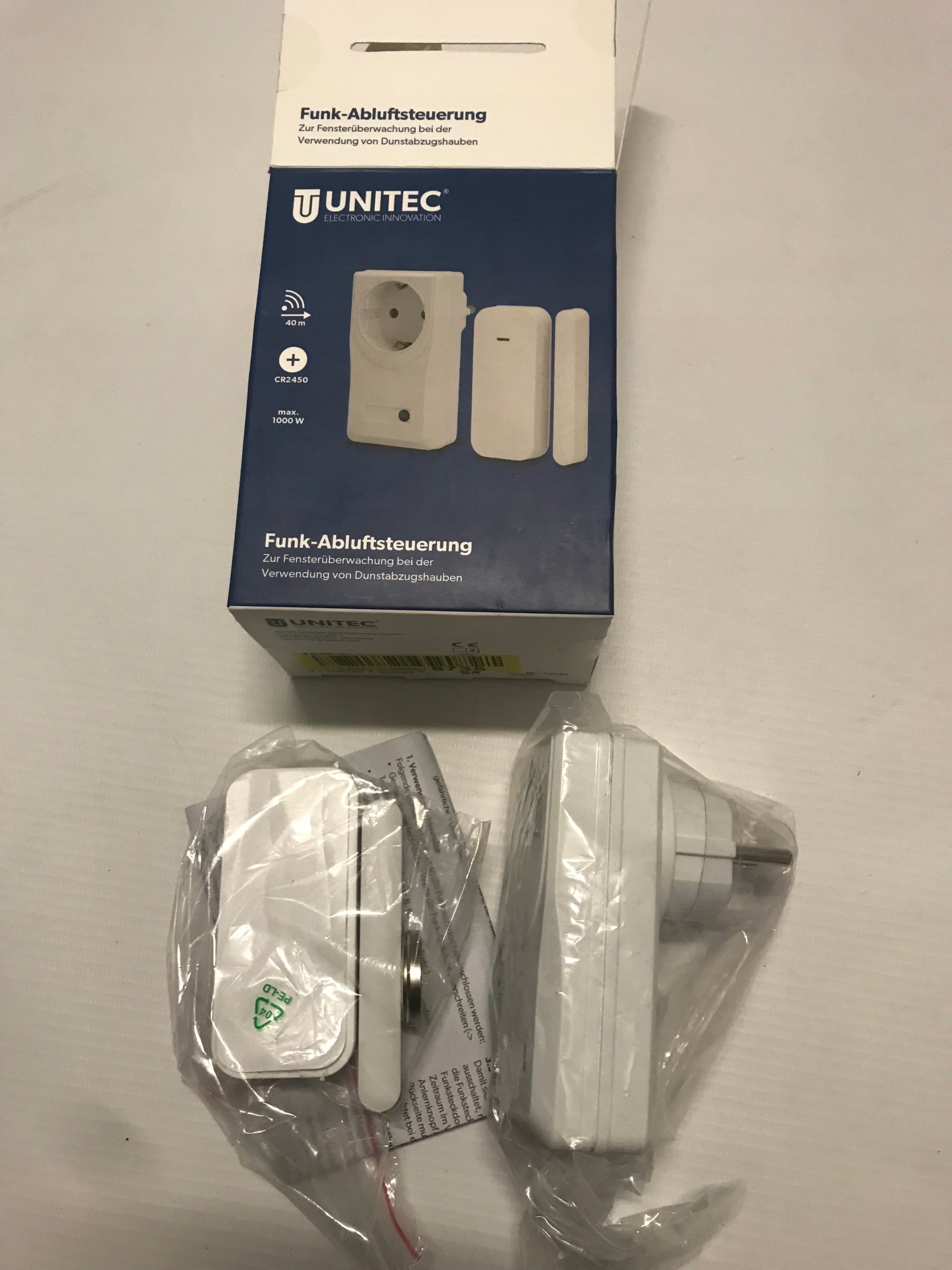 Unitec radiowy sterownik powietrza wylotowego Marka Unitec