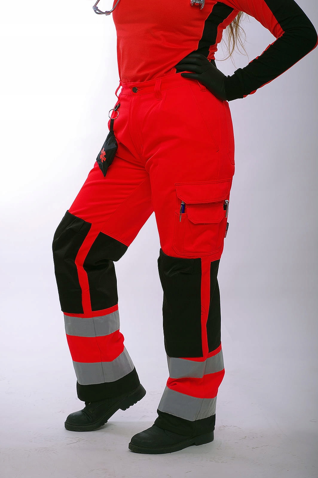 Spodnie PRM FLUO RATOWNIK WODNY WOPR GOPR TOPR ZHR EAN (GTIN) 7322302286696