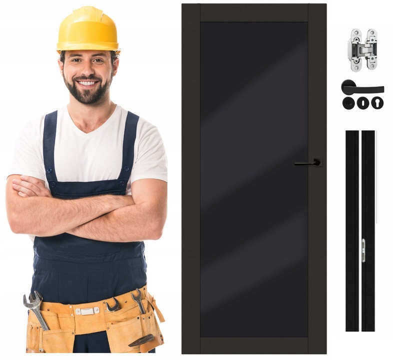 Drzwi Loftowe Roma LOFT 70 z Ościeżnicą Stałą