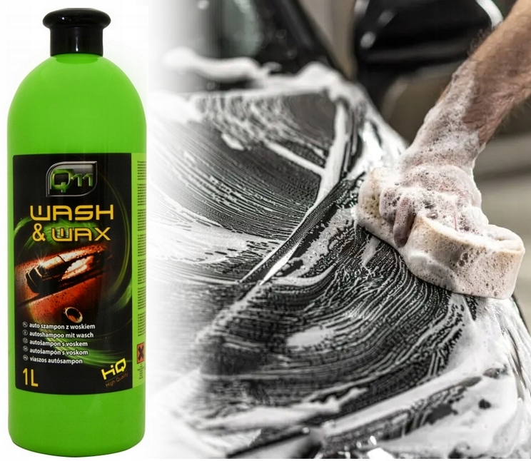 Szampon Samochodowy z woskiem Auto Szampon Q11 1l