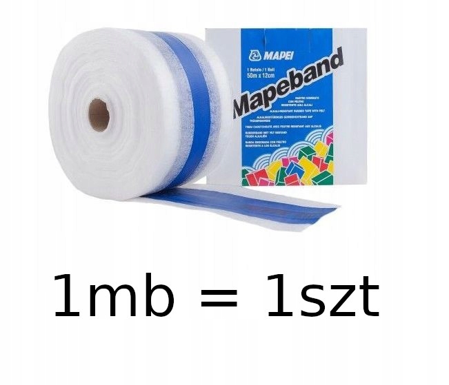 

Mapei Mapeband taśma uszczelniająca 1 mb taras