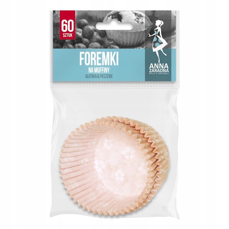 

Anna Zaradna Foremki Na Muffiny Papierowe 60 Sztuk