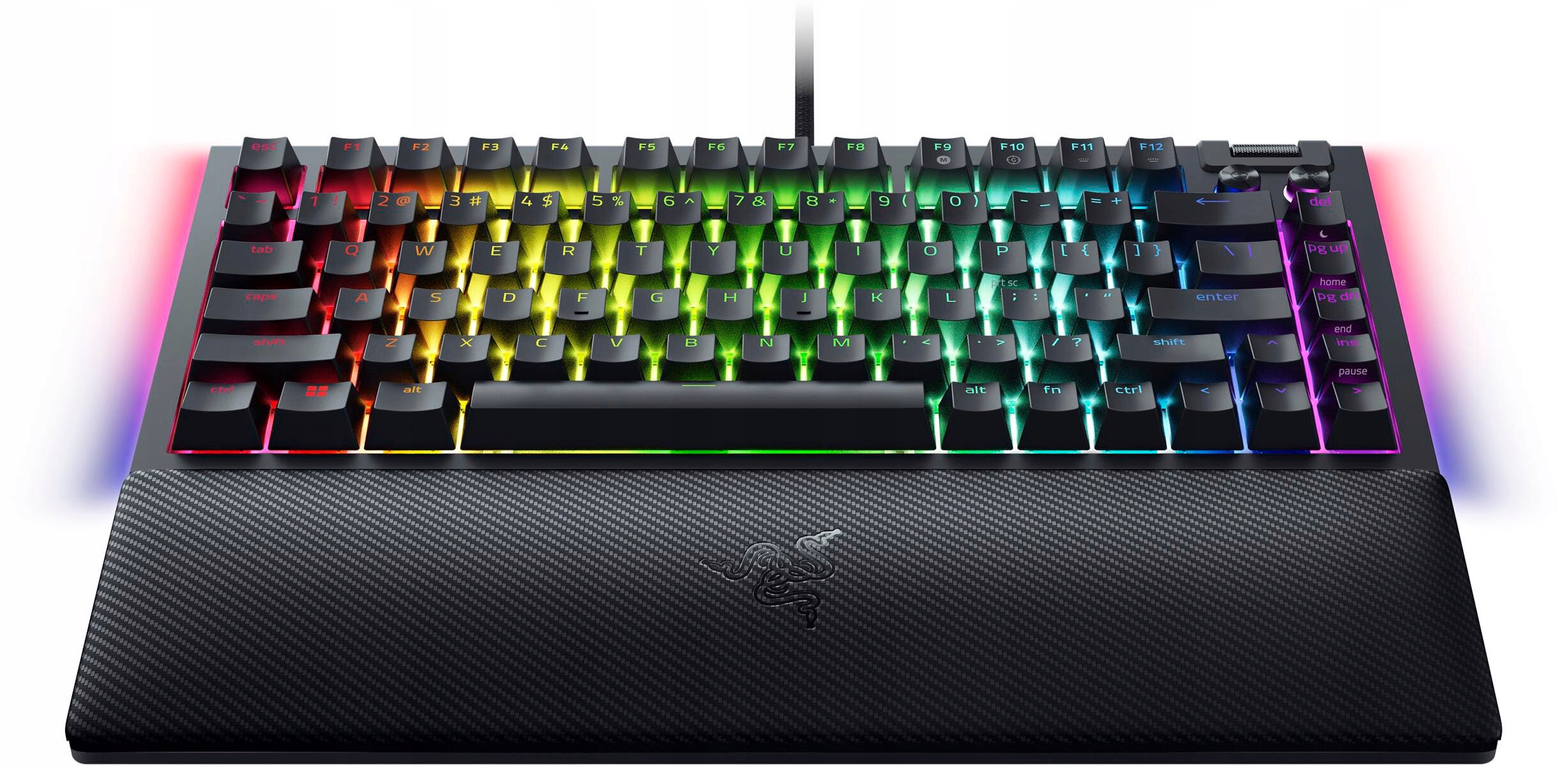 Razer Klawiatura Gamingowa BlackWidow V4 75%, Uk?ad US ISO — 11