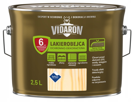 

Vidaron Lakierobejca Ochronno-dekoracyjna 2,5L
