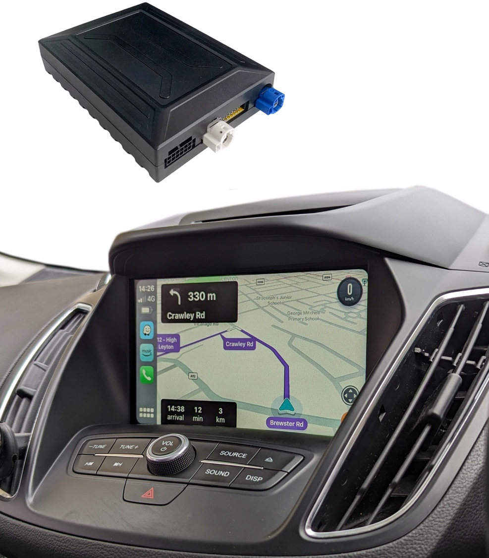 Ford Sync3 Focus Mondeo Mustang Kuga Edge Modul Apple Carplay Android Auto