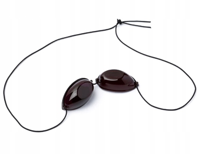 Okularki solarium igoggles UVA UVB