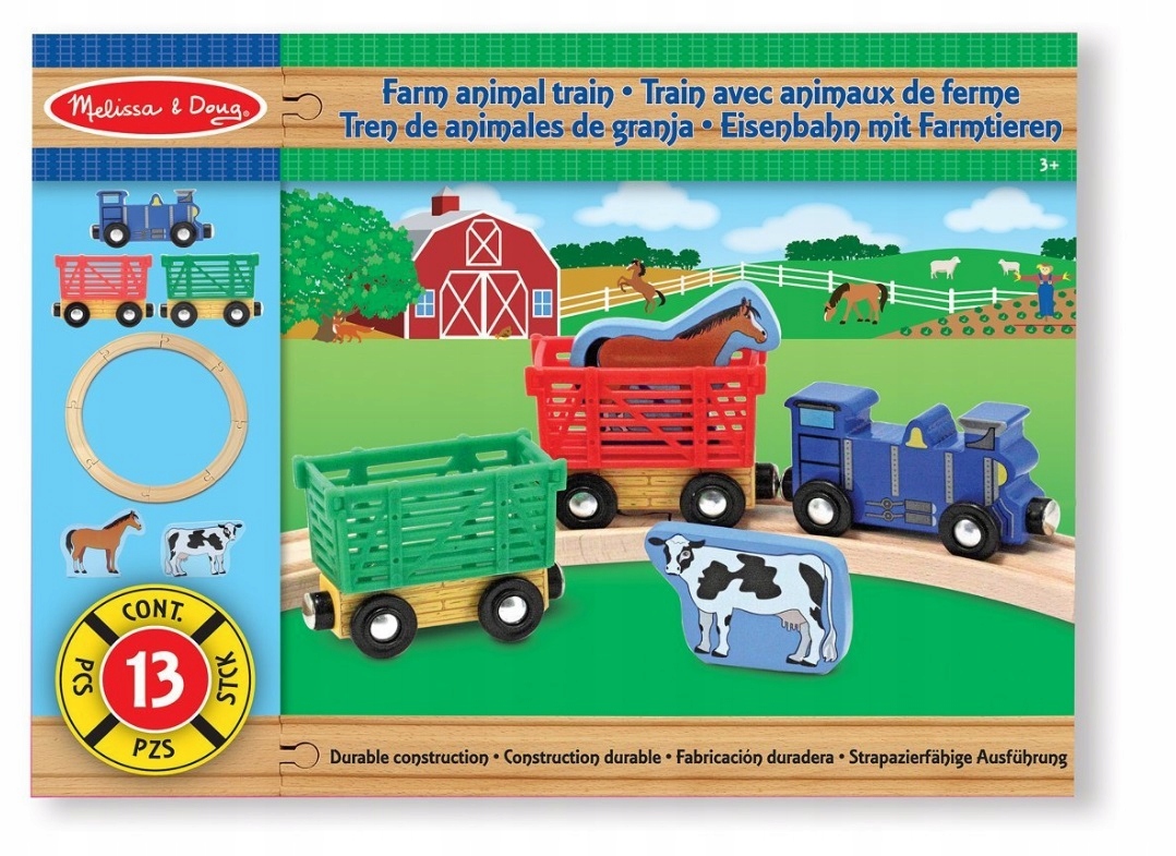 

Farma zestaw kolejowy ze zwierzątkami 10644