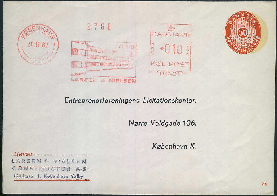 Dania Ck - 50 ore 1967 r / st.okol.