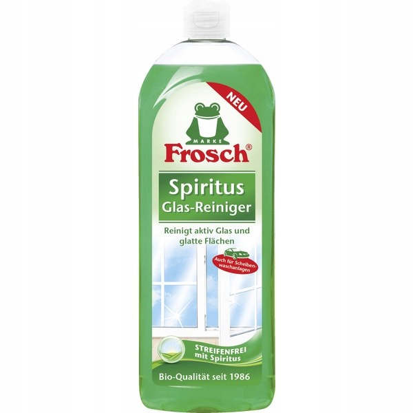 

Frosch Spiritus Płyn do Mycia Szyb Okien 750ml De