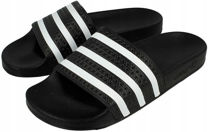 42 KLAPKI ADIDAS ADILETTE 280647 CZARNE BASEN Marka adidas