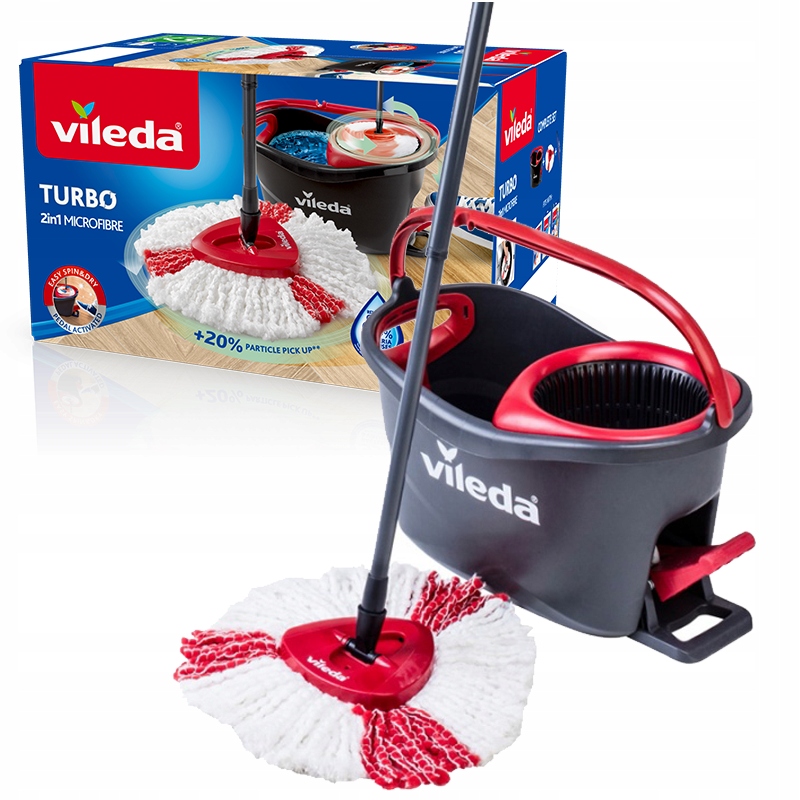 Mop obrotowy Vileda Easy Wring and Clean Turbo