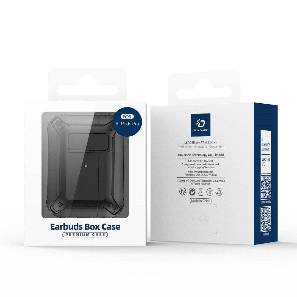 Dux Ducis Peco Etui Ochronne Typu Armor do Airpods 3 Czarny