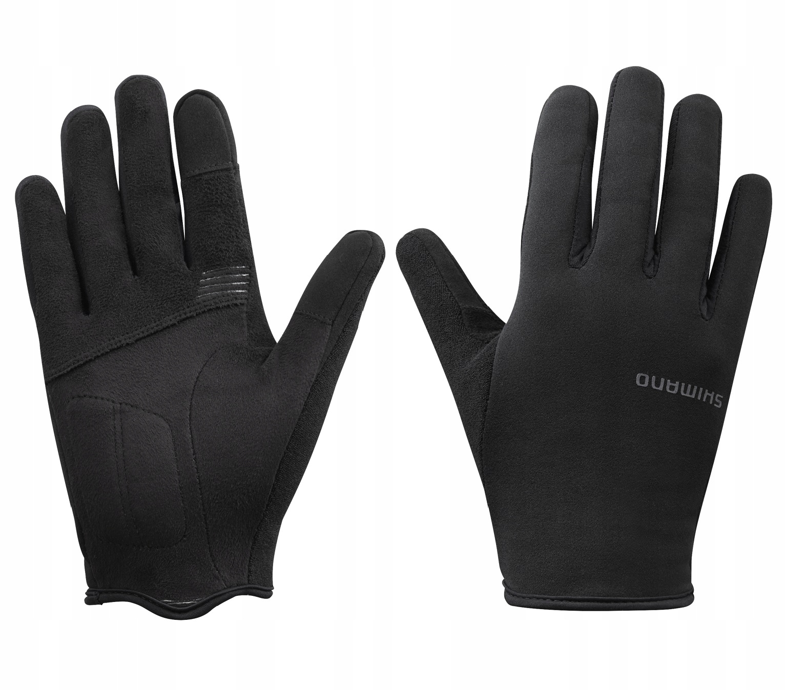 Zateplovací Cyklistické Rukavice Shimano Light Thermal Velikost XL Černé