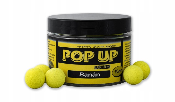 Kulki Pop Up 16mm 50gr Banan Vaclavik