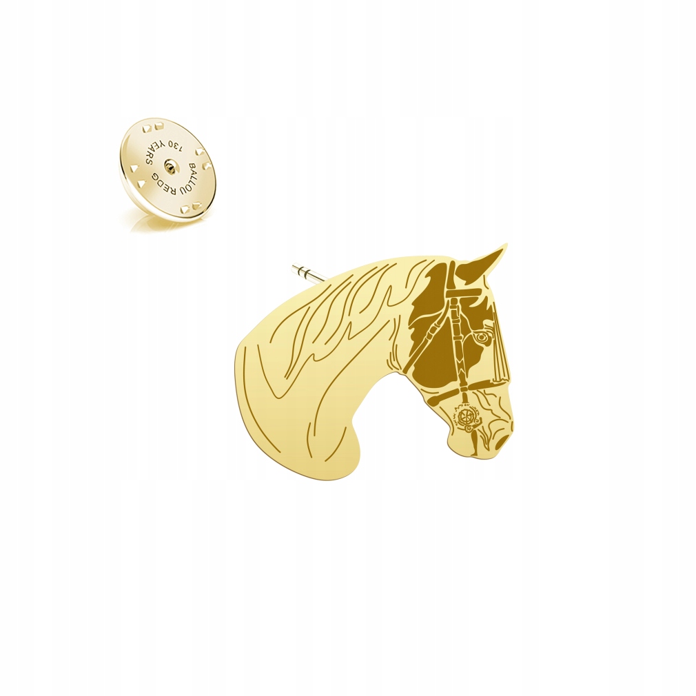 Odznak s American Paint Horse 925 Šperky Dárek Dedikace Bonus