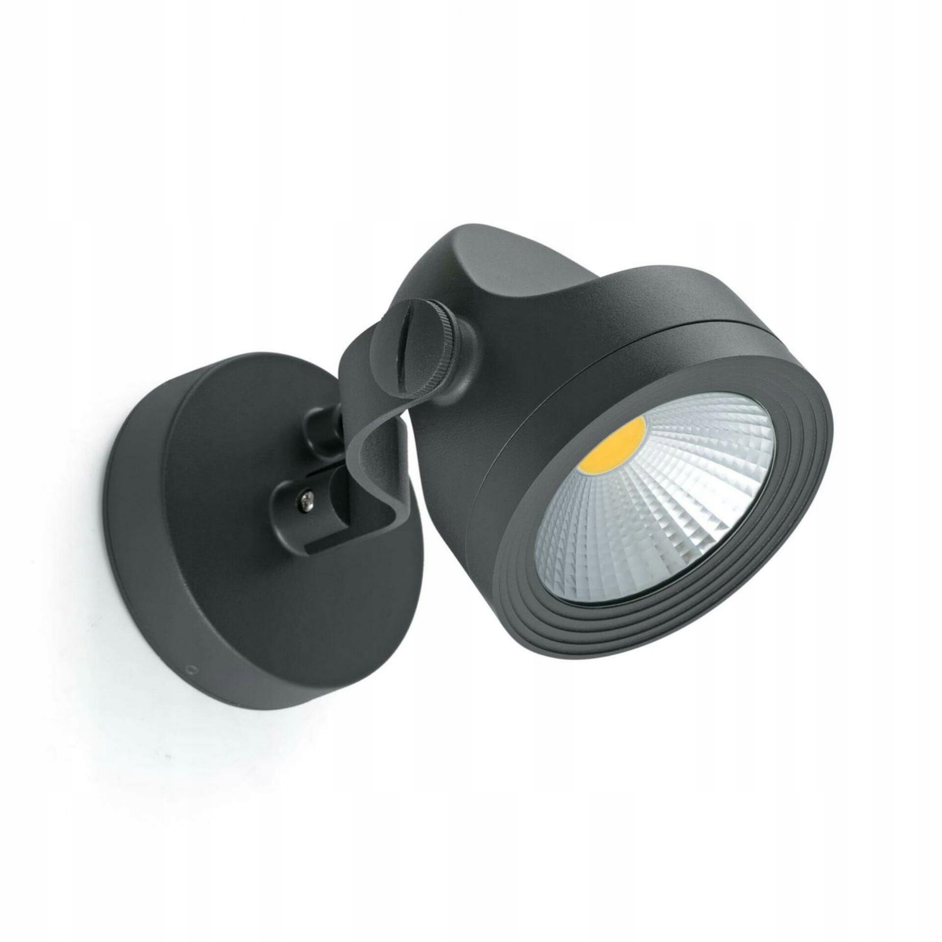 Faro Alfa projekčná Led lampa IP65, 13W, 700lm, tmavo šedá, otočná