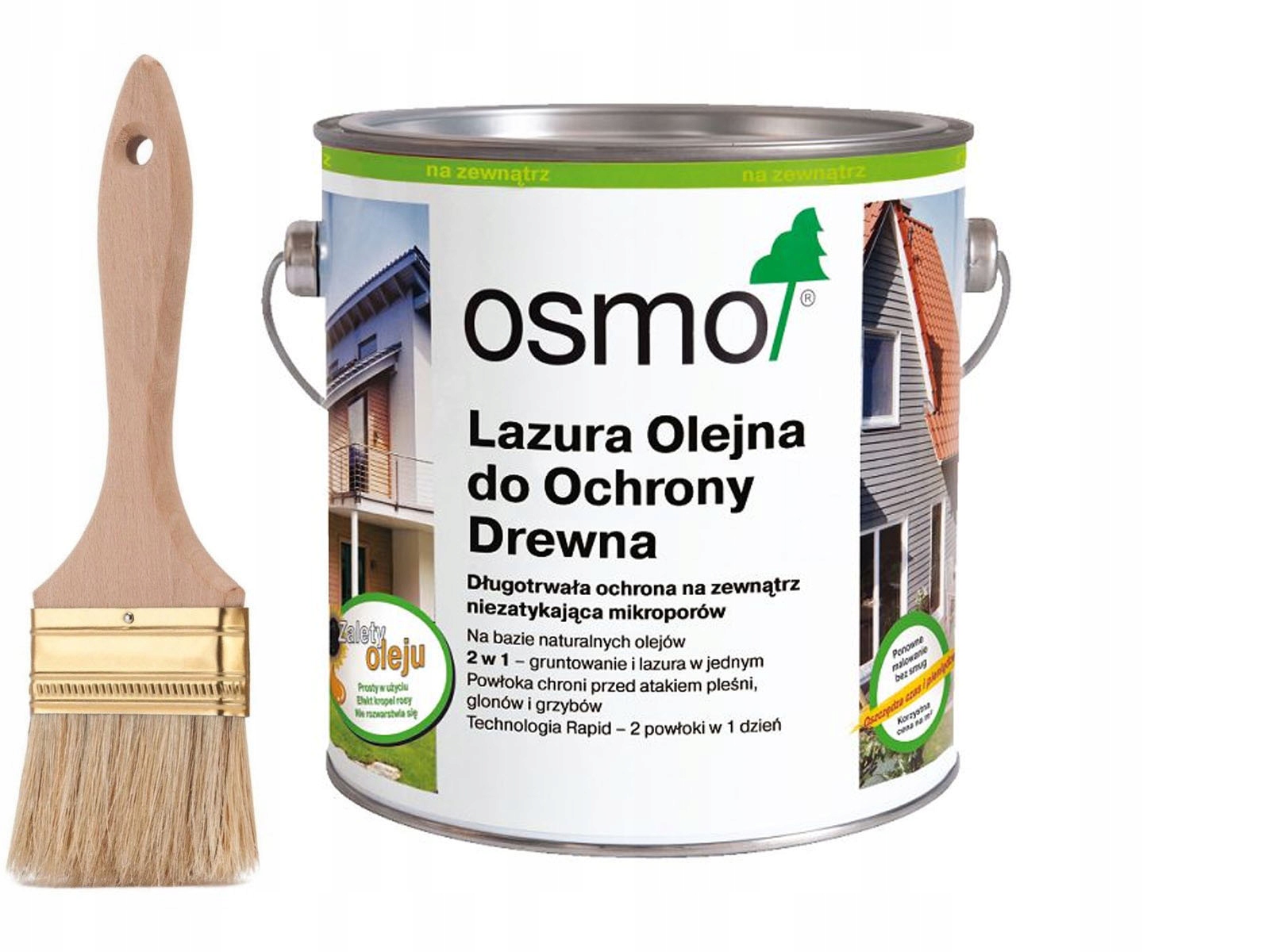 

Osmo 701 Lazura Ochronna do drewna Bezbarwny 750ml