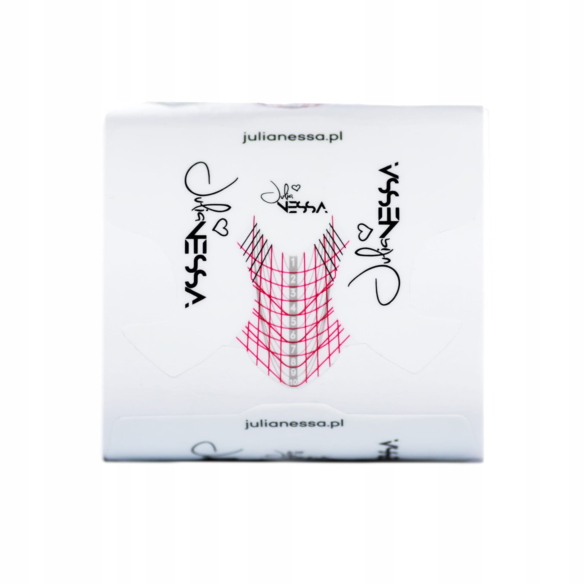 Plastové šablony modern Julia Nessa 500ks