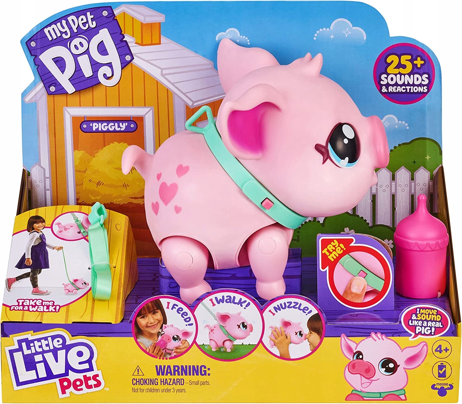 MY PET PIG INTERAKTYWNA ŚWINKA LITTLE LIVE PETS 4+ Rodzaj inny