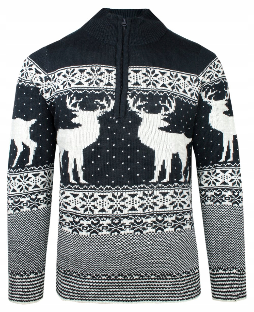 

Sweter Rozpinany, Norweskie -Brave Soul- M